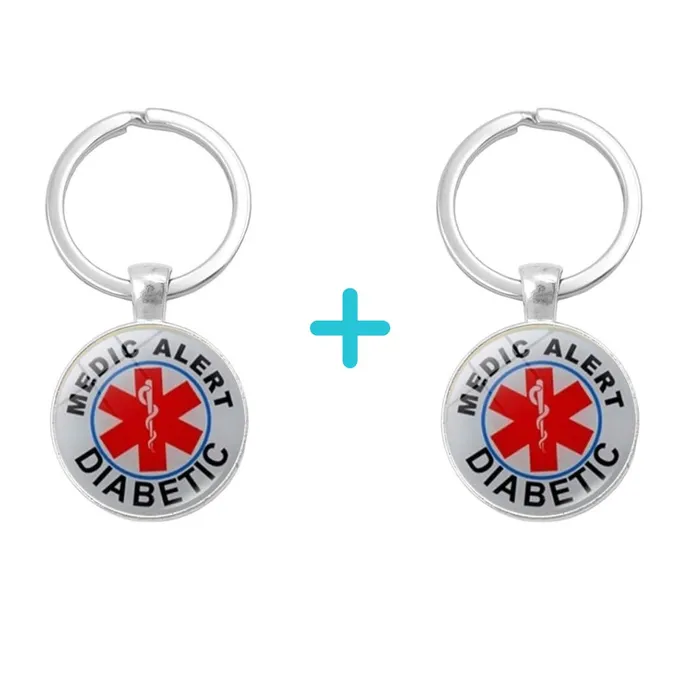 2X Pendants for extra security My Medi Friend Necklaces