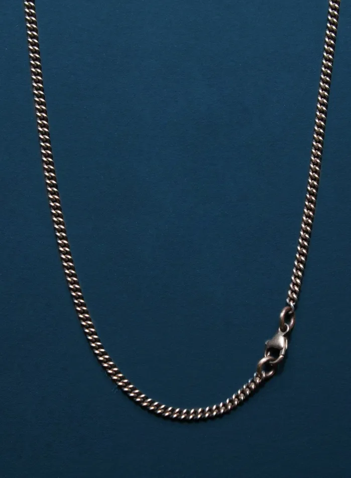 All Seeing Eye Sterling Silver Pendant on oxidized sterling chain WE ARE ALL SMITH Mens Jewelry Clothing Necklaces