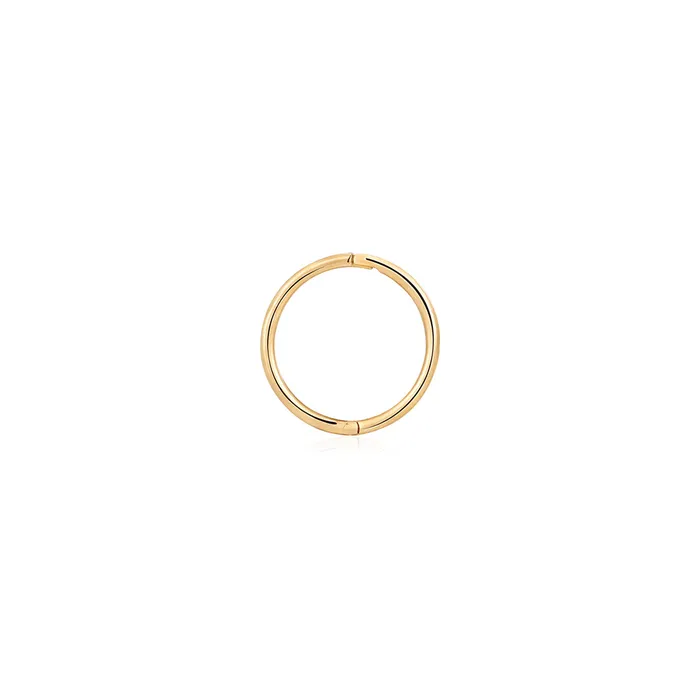 AURELIE GI Earrings EVA 14 mm Endless Hoop Earring and Charm Connector
