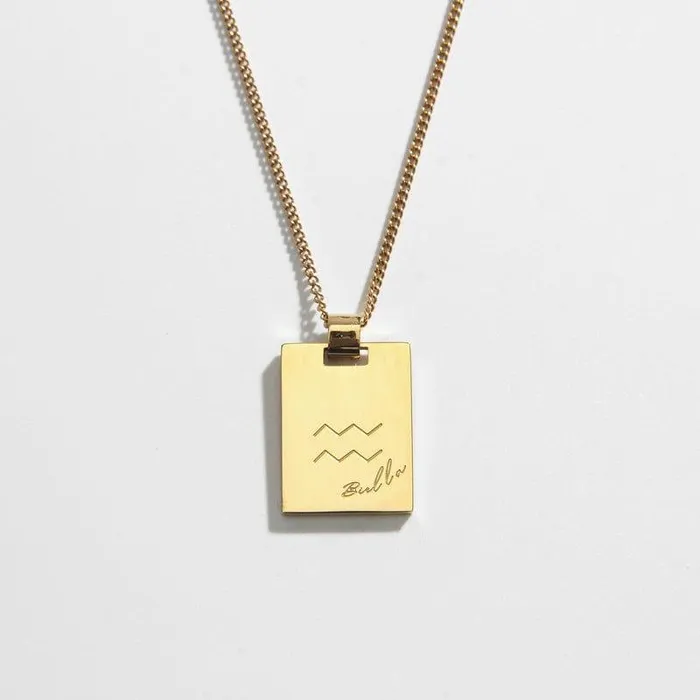 Biella Vintage Necklaces Aquarius Necklace