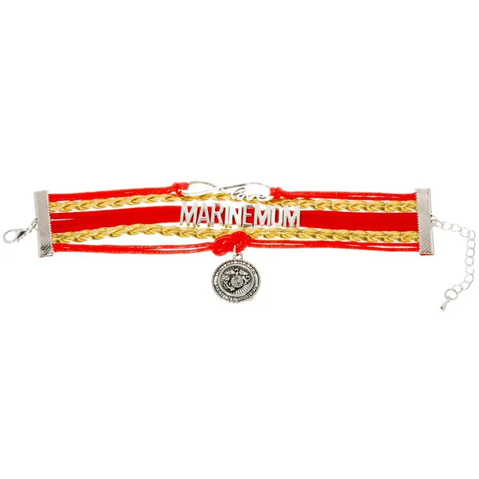 Bracelets BRA Bracelet Make a Wish Love Marine Mom