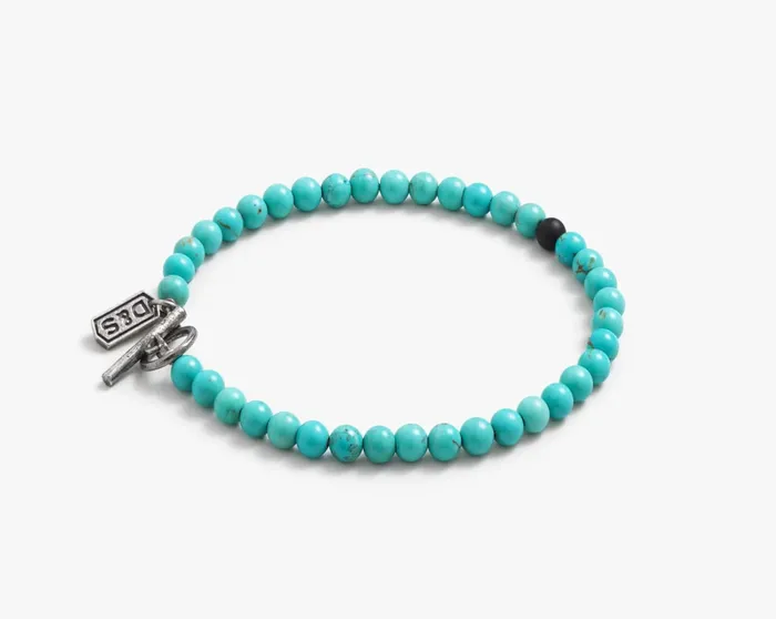 Bracelets Degs Sal Turquoise Beaded Bracelet