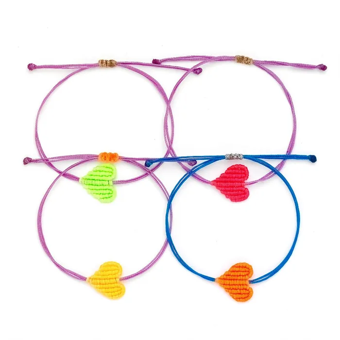 Bracelets Neon Heart Bracelet Oiya