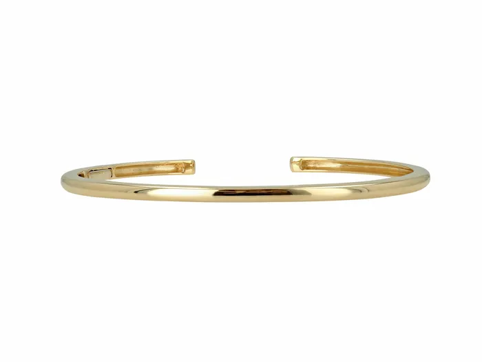 Bracelets Rachel Reid Skinny Gold Bangle Bracelet