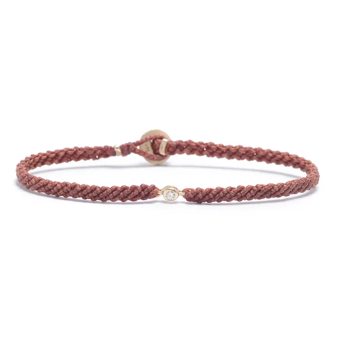 Bracelets Scosha Classic Diamond Bracelet in Rust