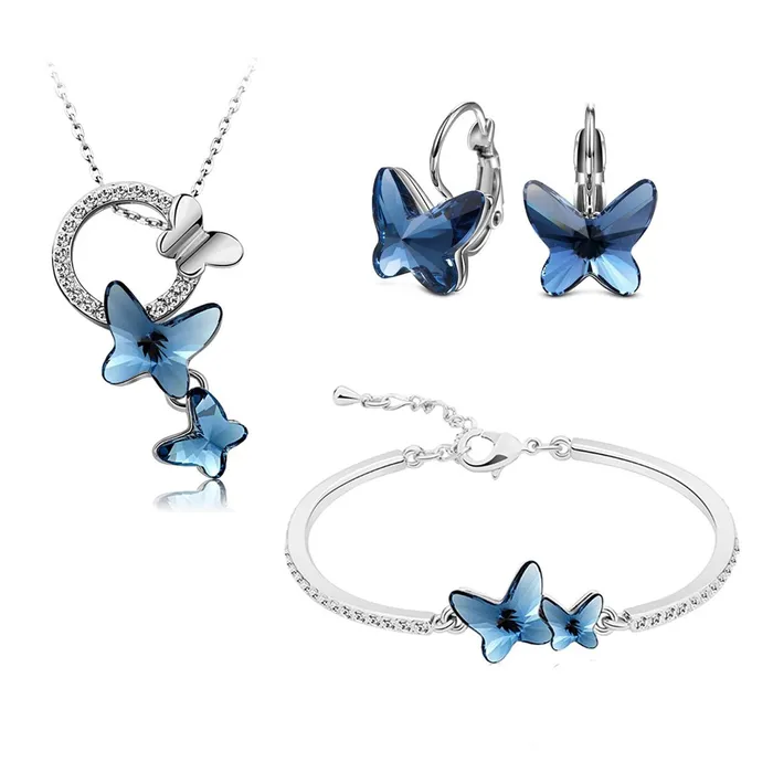 Bracelets Yellow Chimes Pendant Set for Women and Girls Blue Crystal Pendant Set Silver Tone Butterfly Pendant With Earrings Bracelet Set Birthday Anniversary Gift for Wife Valentine Gift for Girls Yellow Chimes Bracelets Yellow Chimes Pendant Set for Women and Girls Blue Crystal Pendant Set Silver Tone Butterfly Pendant With Earrings Bracelet Set Birthday Anniversary Gift for Wife Valentine Gift for Girls Yellow Chimes