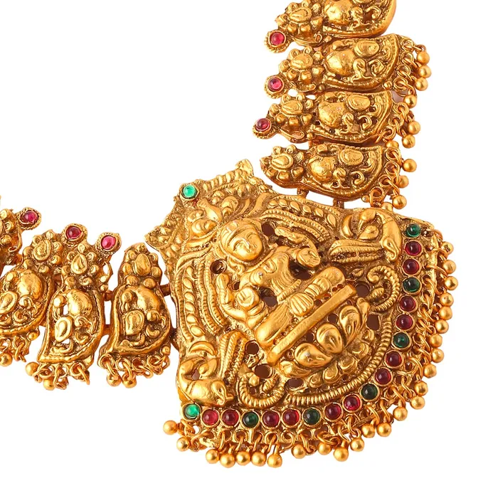 Bracelets Yellow Chimes Yellow Chimes Jewellery Set for Women Gold Plated Traditional Temple Jewelry Set Antique Necklace Set with Earrings and Maangtikka for Women and Girls JS 15 Bracelets Yellow Chimes Yellow Chimes Jewellery Set for Women Gold Plated Traditional Temple Jewelry Set Antique Necklace Set with Earrings and Maangtikka for Women and Girls JS 15