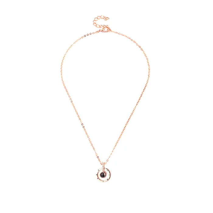 Bracelets Yellow Chimes Yellow Chimes Pendant for Women and Girls Rose Gold Pendant I Love You in 100 Different Languages Pendant Birthday Gift for Girls and Women Anniversary Gift for Wife