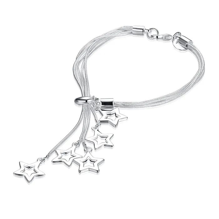 Bracelets Yellow Chimes Yellow Chimes Valentine Gift for Girls Bracelet for Women and Girls Silver Charm Bracelets for Women Silver Toned Star Shaped Hanging Charm Bracelet for Girls Birthday Gift for Girls Bracelets Yellow Chimes Yellow Chimes Valentine Gift for Girls Bracelet for Women and Girls Silver Charm Bracelets for Women Silver Toned Star Shaped Hanging Charm Bracelet for Girls Birthday Gift for Girls