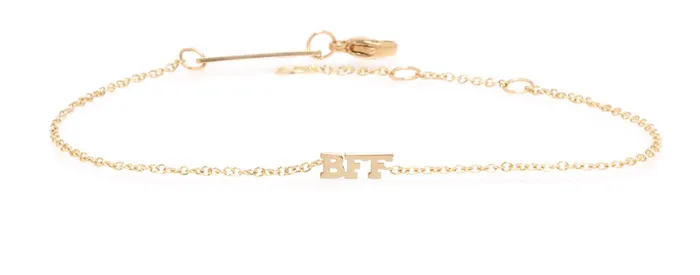 Bracelets Zoe Chicco 14kt Gold Itty Bitty BFF Bracelet