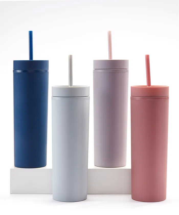 Candlewick Gift Shop Double Wall Tumbler wStraw Earrings