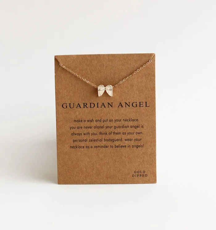Candlewick Gift Shop Necklaces Short Necklace Guardian Angel