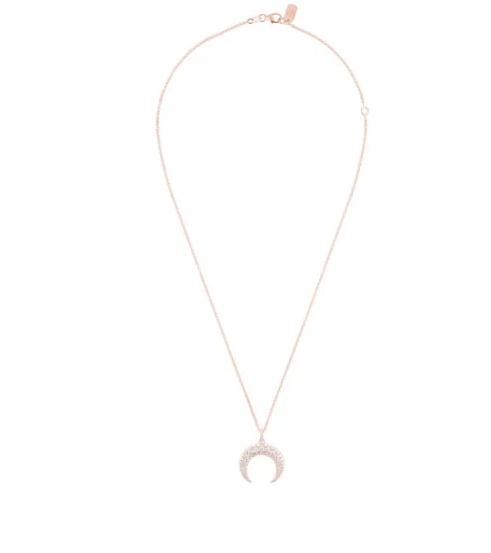 Carbon Hyde Necklaces Crescent Necklace
