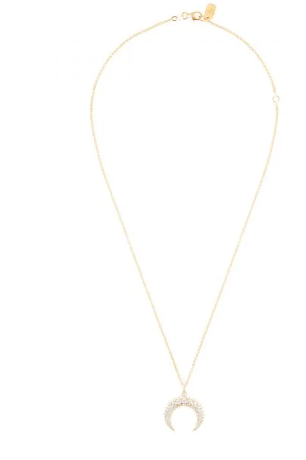 Carbon Hyde Necklaces Crescent Necklace