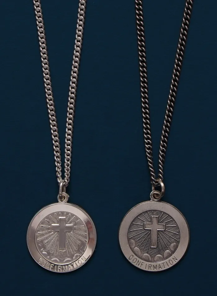 Confirmation Cross Sterling Silver Pendant Necklace for men WE ARE ALL SMITH Necklaces Confirmation Cross Sterling Silver Pendant Necklace for men WE ARE ALL SMITH Necklaces