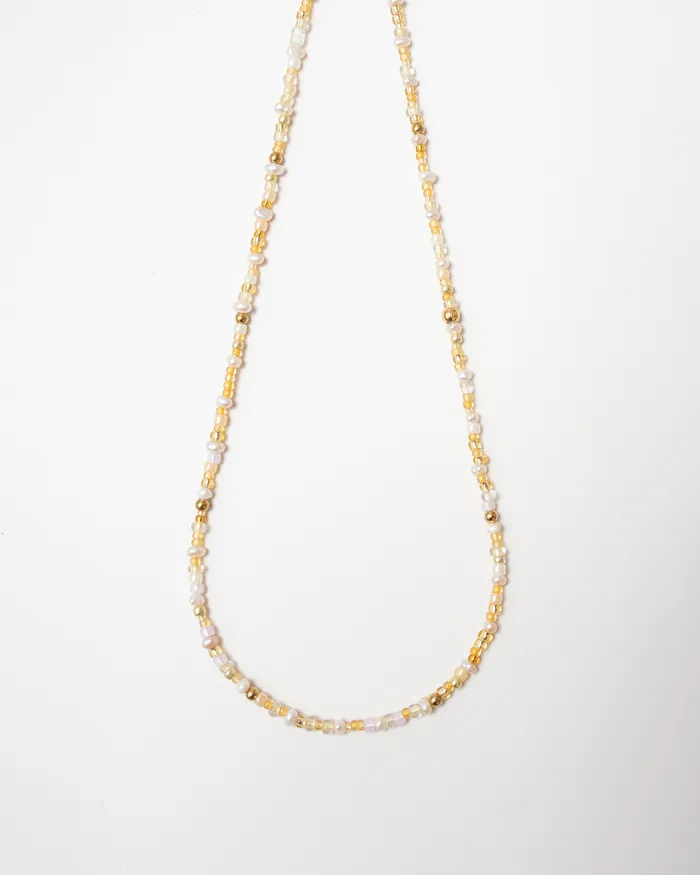 CUN Necklaces Iyo Petite Beaded Pearl Necklace