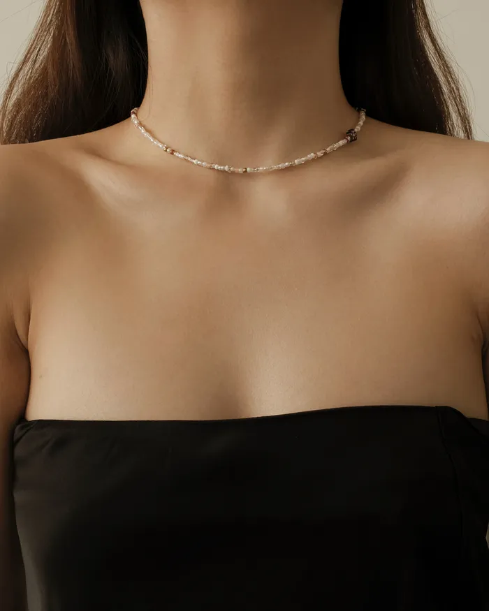 CUN Necklaces Moiro Beaded Baroque Pearl Necklace
