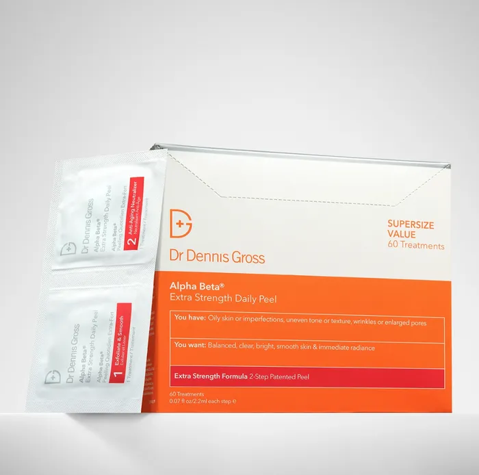 Dr Dennis Gross Alpha Beta Extra Strength Daily Peel 60 Pk Earrings
