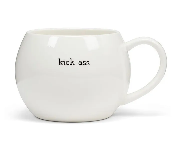 Earrings Abbott Kick Ass Dad Ball Mug