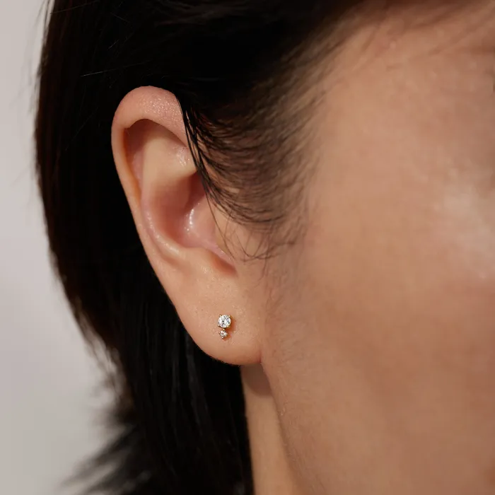 Earrings AURELIE GI APRIL Diamond Stud Earring