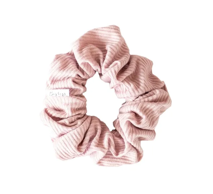 Earrings Barbays Lilac Rib Knit Scrunchie Barbays