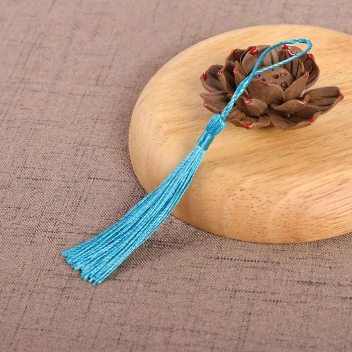Earrings Bookmark Polyester Silk Tassels 10Pcspack Resinarthub