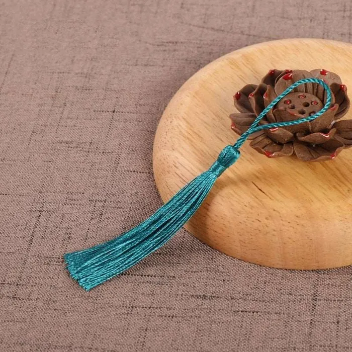 Earrings Bookmark Polyester Silk Tassels 10Pcspack Resinarthub
