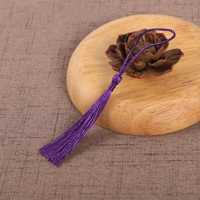 Earrings Bookmark Polyester Silk Tassels 10Pcspack Resinarthub