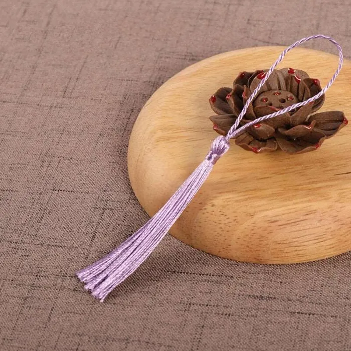 Earrings Bookmark Polyester Silk Tassels 10Pcspack Resinarthub
