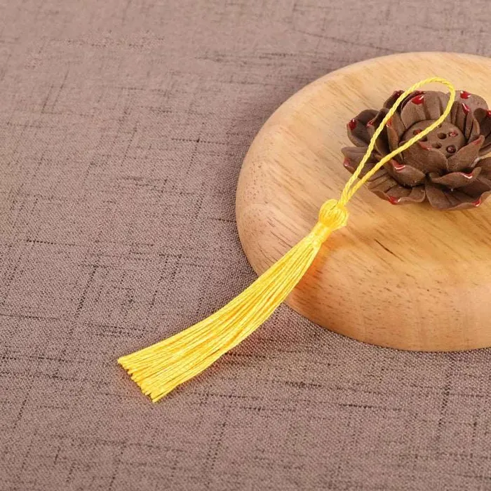 Earrings Bookmark Polyester Silk Tassels 10Pcspack Resinarthub
