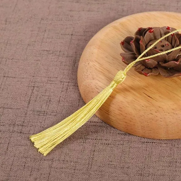 Earrings Bookmark Polyester Silk Tassels 10Pcspack Resinarthub