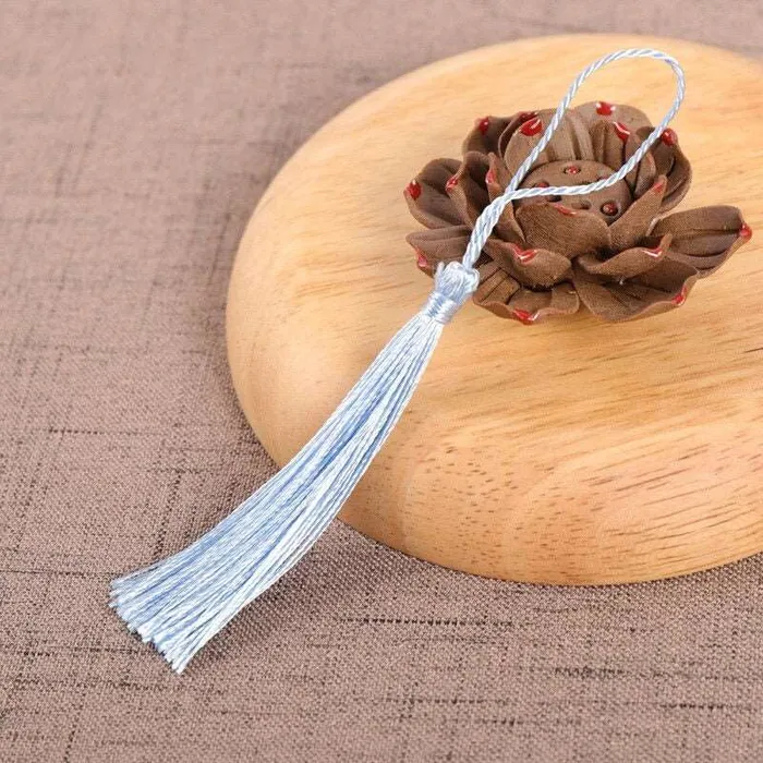 Earrings Bookmark Polyester Silk Tassels 10Pcspack Resinarthub