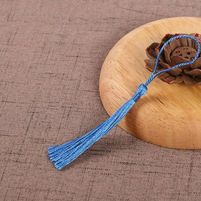 Earrings Bookmark Polyester Silk Tassels 10Pcspack Resinarthub