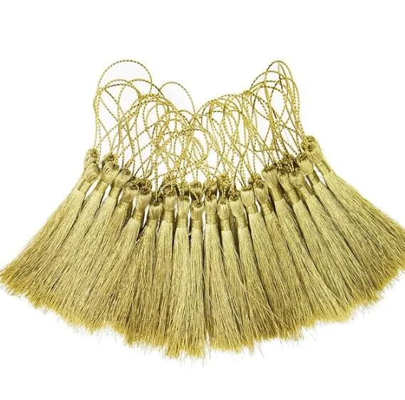 Earrings Bookmark Polyester Silk Tassels 10Pcspack Resinarthub