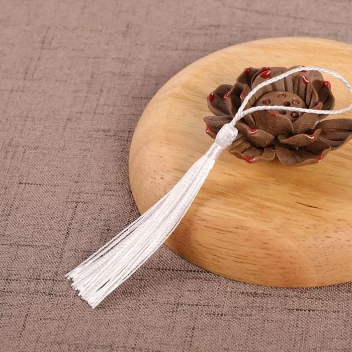 Earrings Bookmark Polyester Silk Tassels 10Pcspack Resinarthub