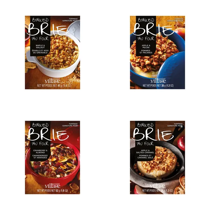 Earrings Brie Topping Gourmet du Village