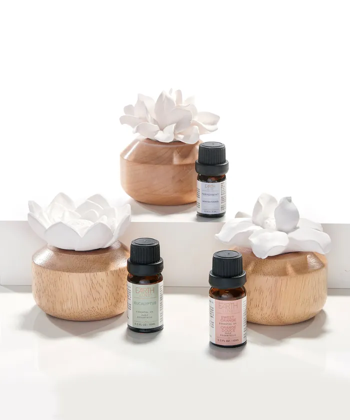 Earrings Candlewick Gift Shop Flower Diffuser Aroma