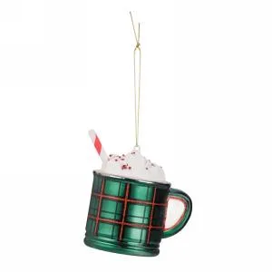 Earrings Candlewick Gift Shop Green Mug Ornament