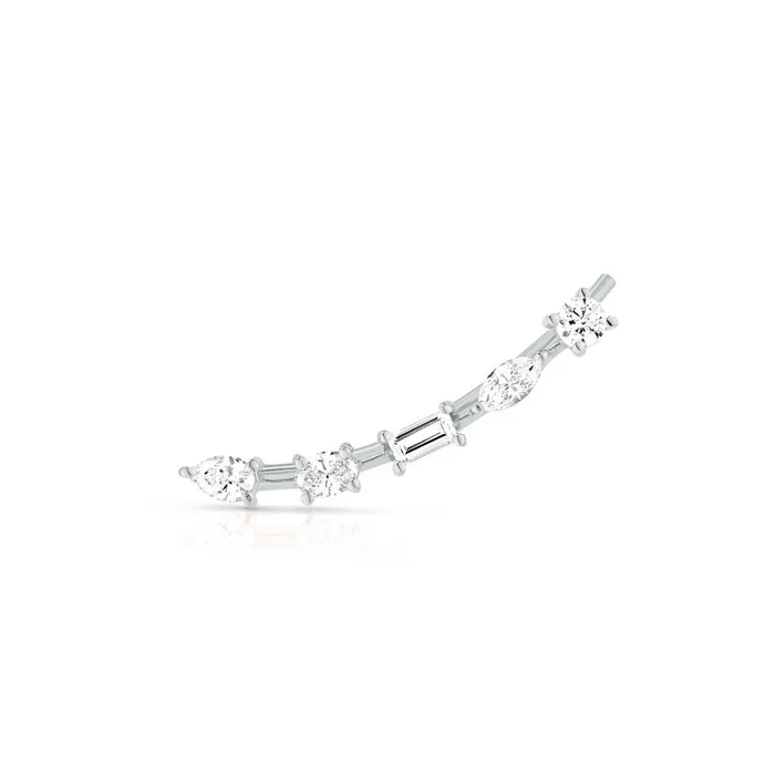 Earrings Carbon Hyde Multi Ear Cuff