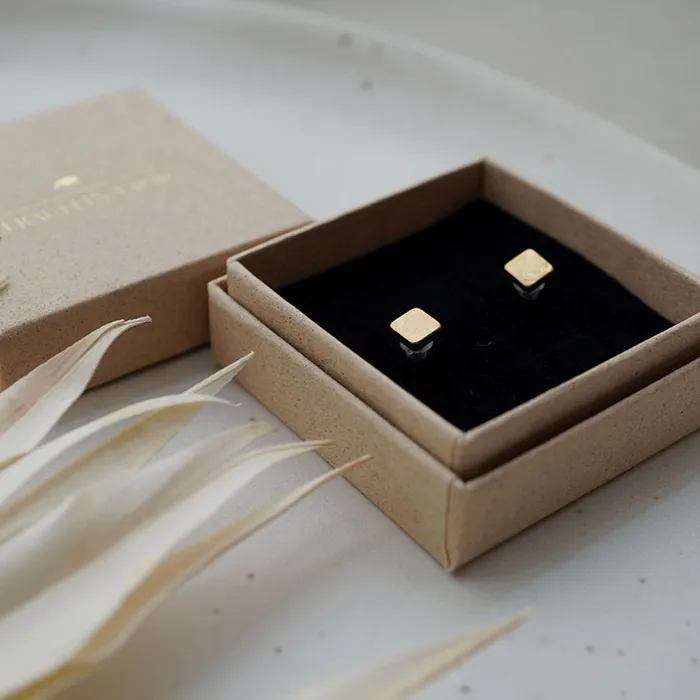 Earrings CUBIC Ohrstecker Frulein Tapir Frulein Tapir