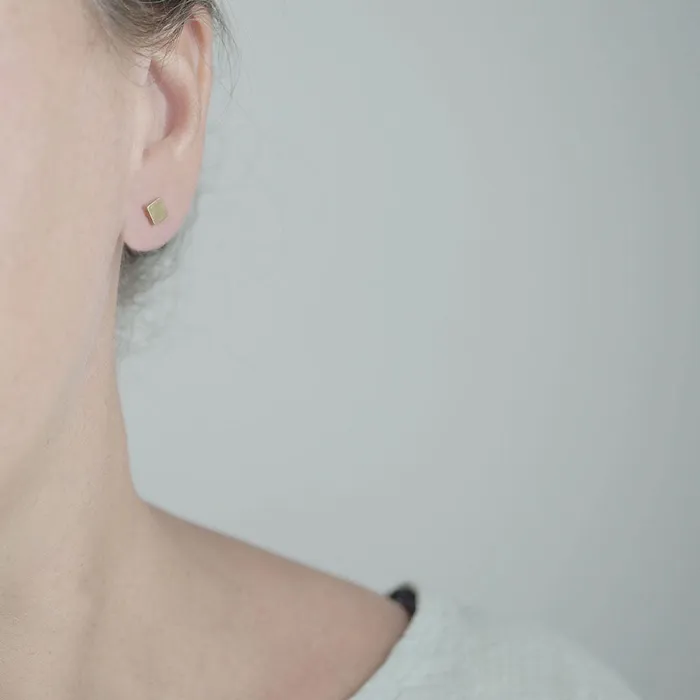 Earrings CUBIC Ohrstecker Frulein Tapir Frulein Tapir