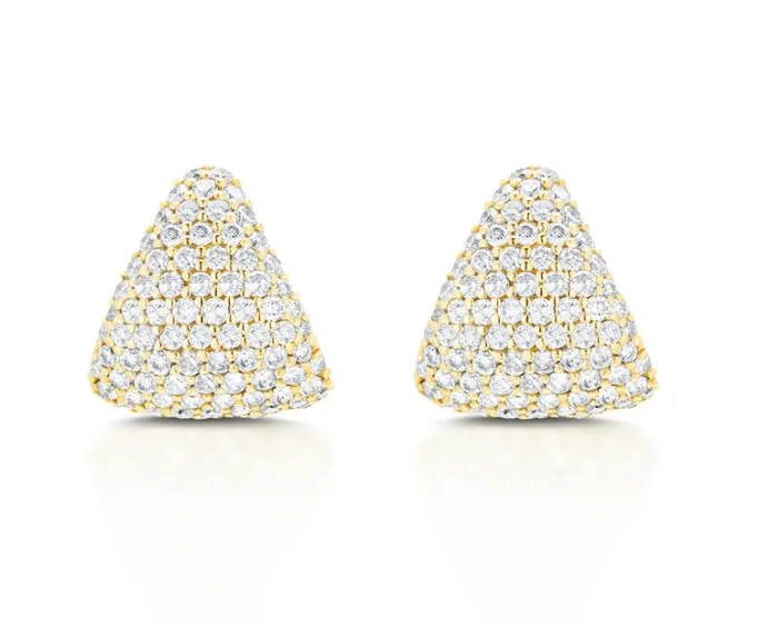 Earrings Diamond Ear Cups Carbon Hyde