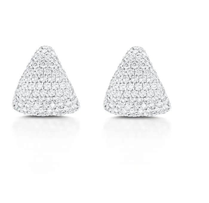 Earrings Diamond Ear Cups Carbon Hyde