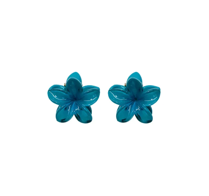 Earrings emi jay BABY SUPER BLOOM CLIP SET IN SALTWATER