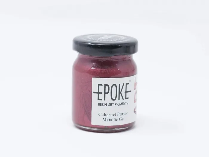 Earrings Epoke Cabernet Purple Metallic Epoke Art Pigment 75g