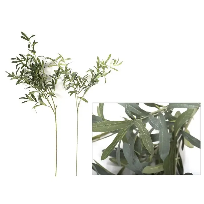 Earrings Faux Olive Foliage Branch 39 Truu Design