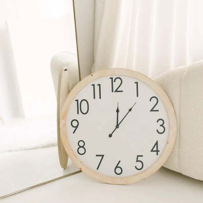 Earrings Forpost Trade Minimalist Wall Clock Pick Up Only