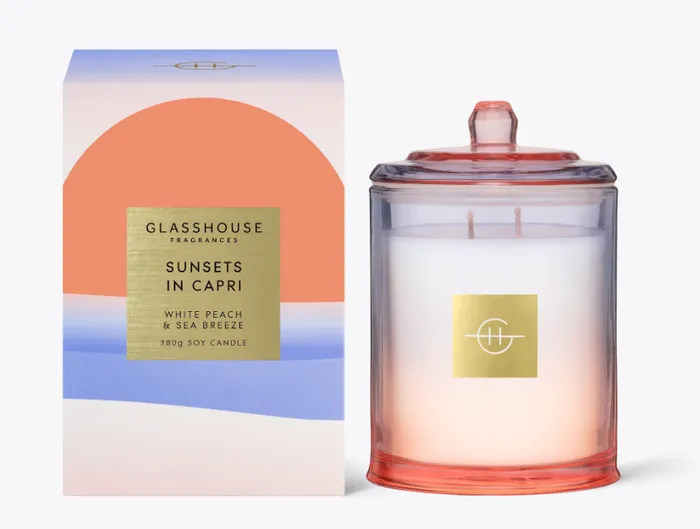 Earrings Glasshouse Fragrances SUNSETS IN CAPRI