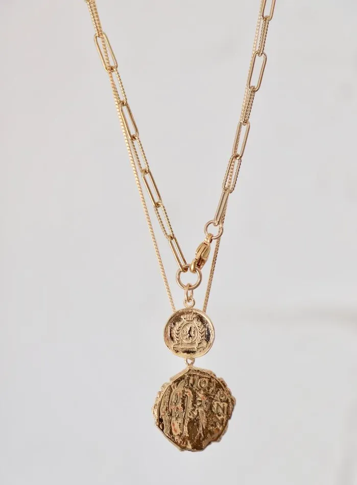 Earrings Katie Waltman Lora Coin Halskette inkl Anhnger Katie Waltman
