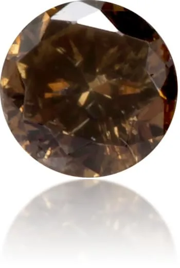 Earrings Langerman Diamonds Natural Brown Diamond Round 017 ct Polished